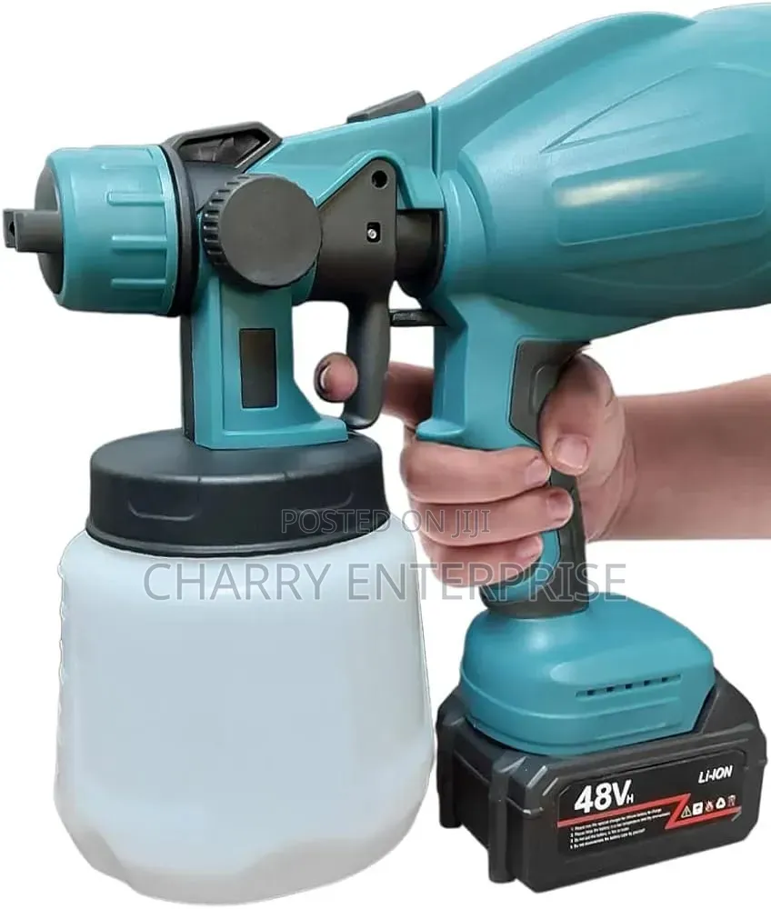 Rechargeable Portable HVLP Paint Spray Gun Wireless