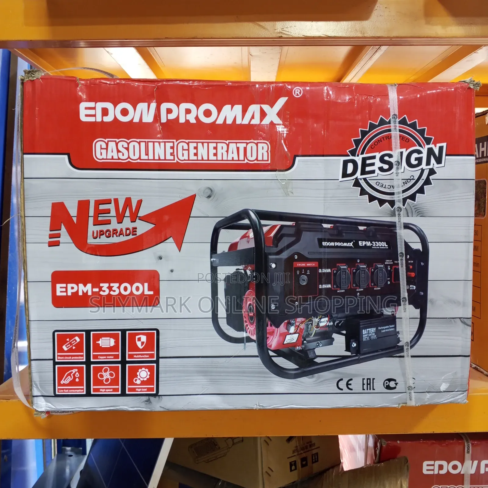 Edon ProMax Gasoline Generator 3.3KVA (EPM-3300L)
