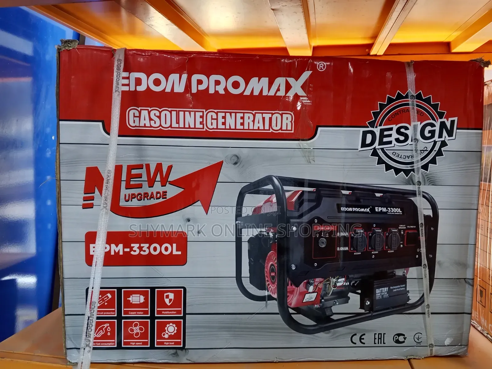 Edon ProMax Gasoline Generator 3.3KVA (EPM-3300L)