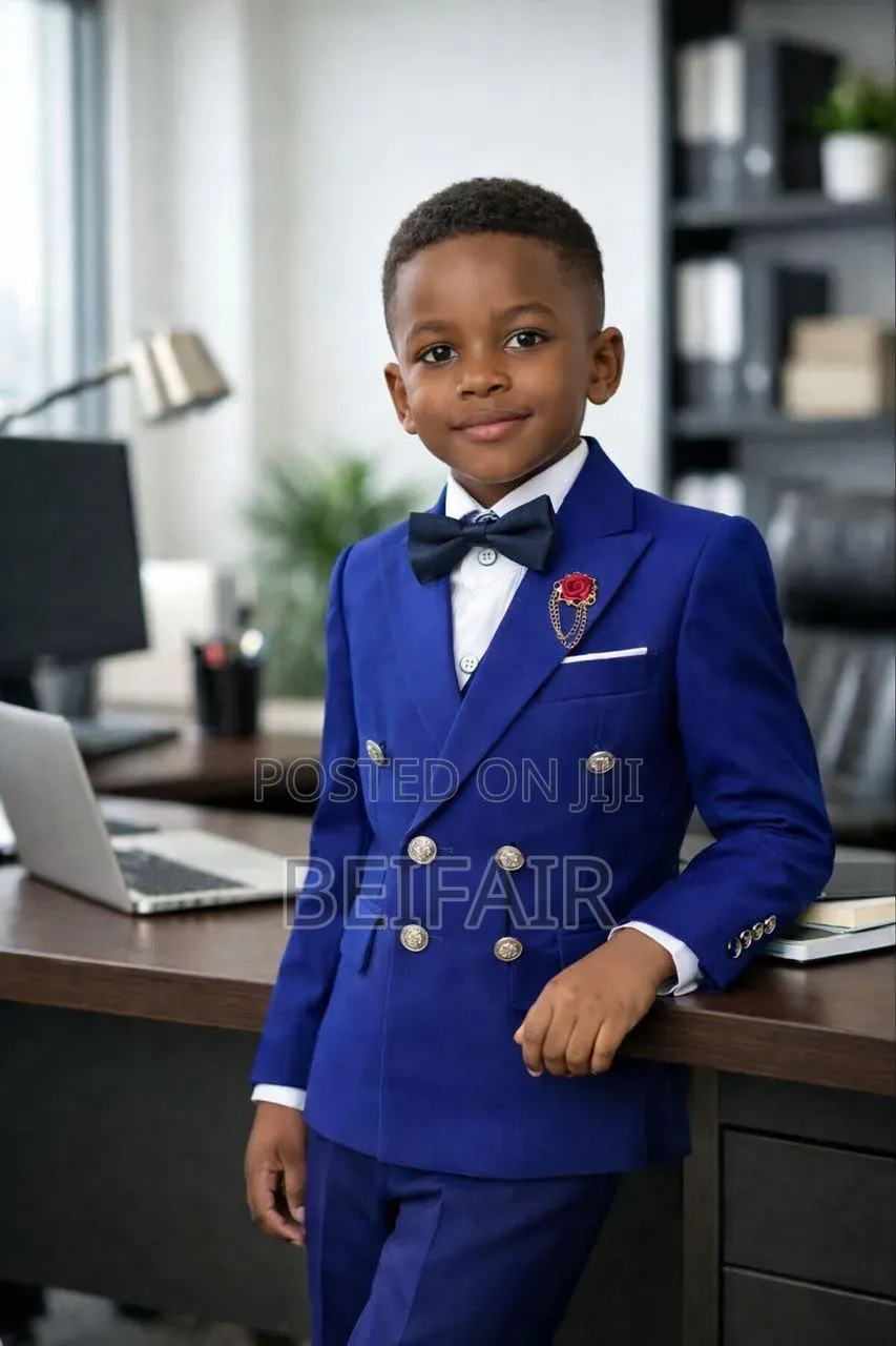 Suti Za Watoto Six Button | Double Buttons Kids Suits
