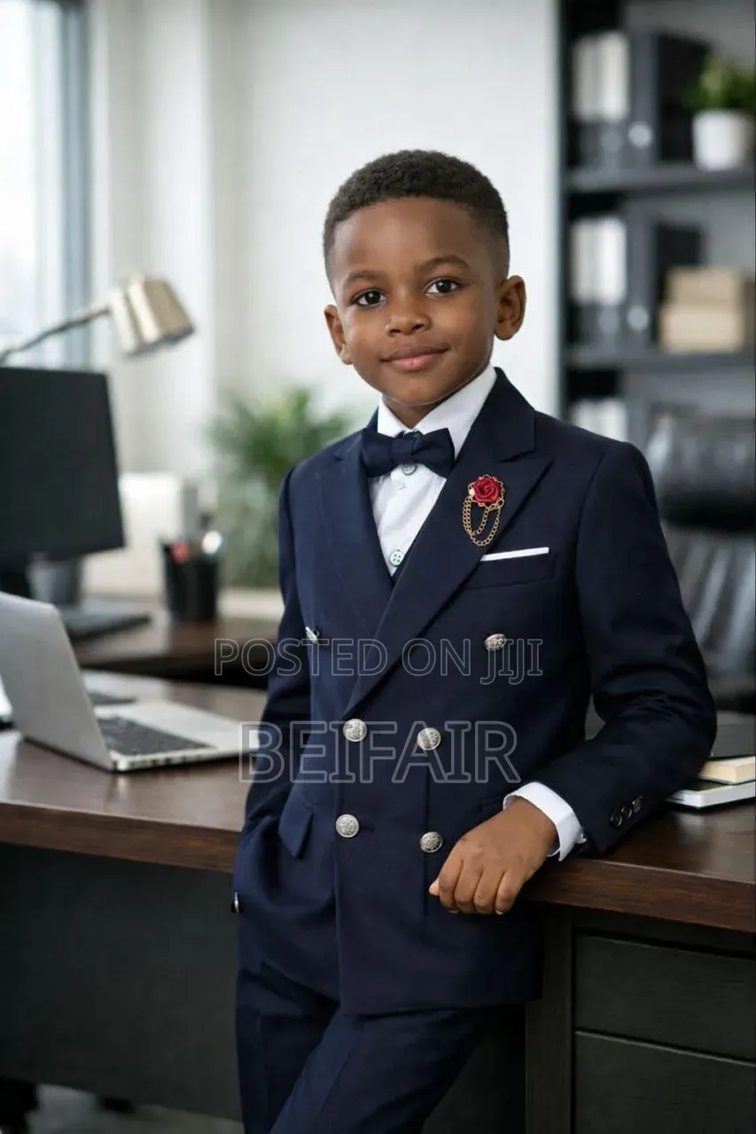 Suti Za Watoto Six Button | Double Buttons Kids Suits
