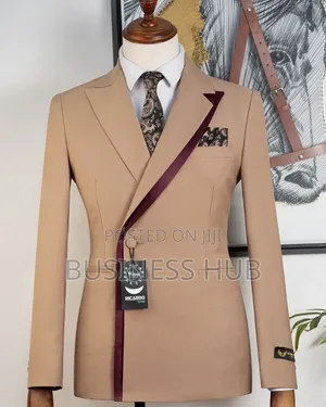Brand Ricardo Wool Suit Quality