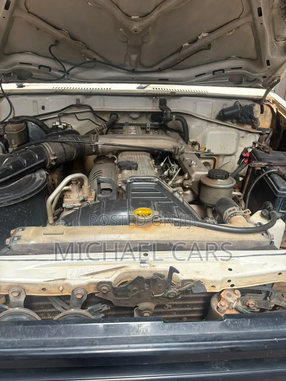 Toyota Land Cruiser 2001 White