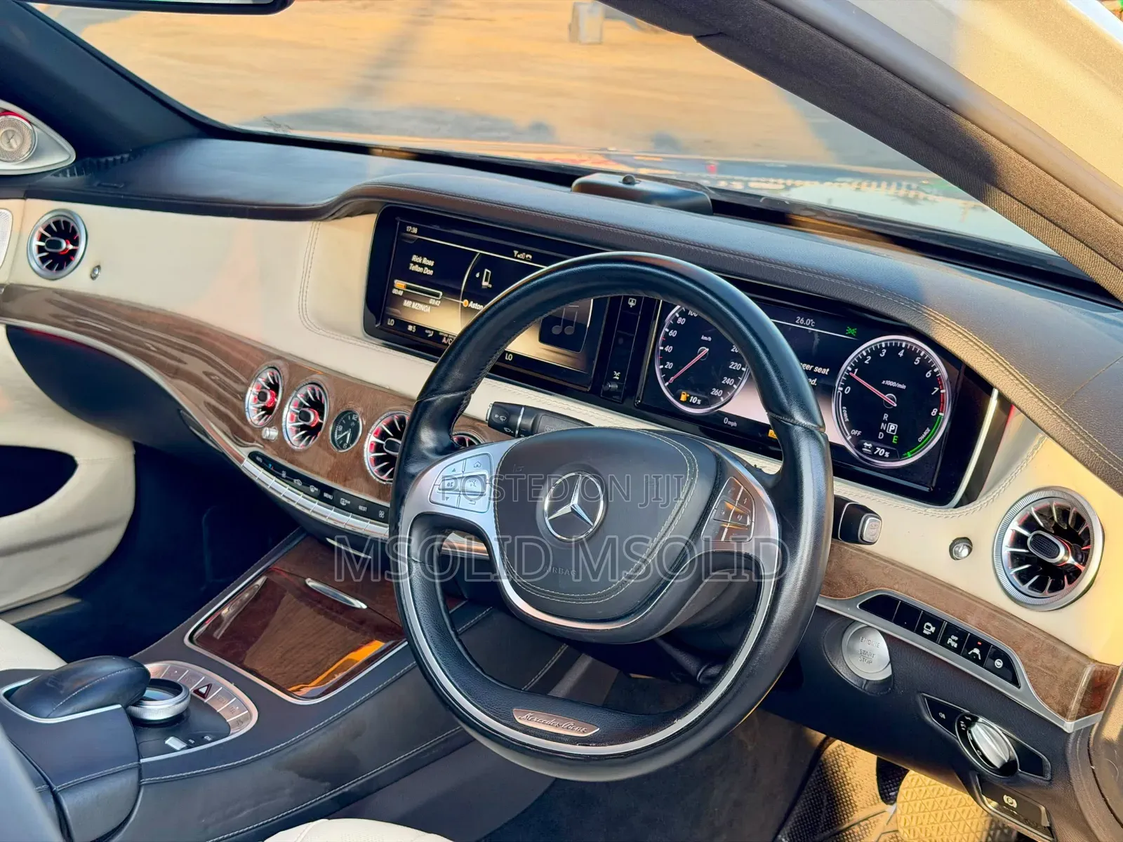 Mercedes-Benz S-Class 2015 Black
