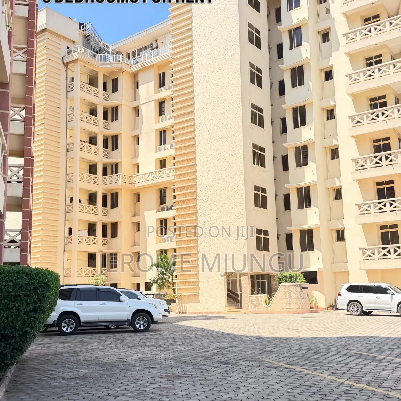 Furnished 3bdrm Apartment in Masaki for rent
