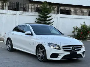 Mercedes-Benz E220 2017 White