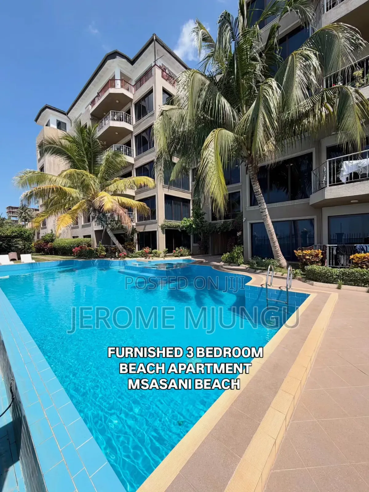 Furnished 3bdrm Apartment in Msasani for rent