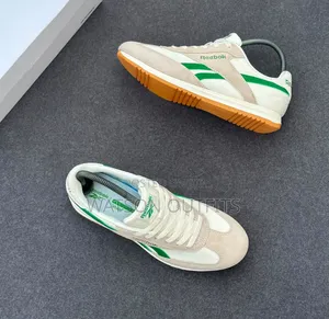 Reebok Brand 4 Multicoloured Greatly Designed Men's Leather Sneakers