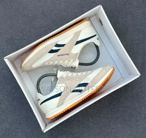 Reebok Brand 4 Multicoloured Greatly Designed Men's Leather Sneakers