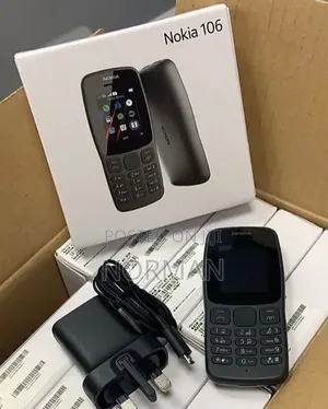 New Nokia 106 Black