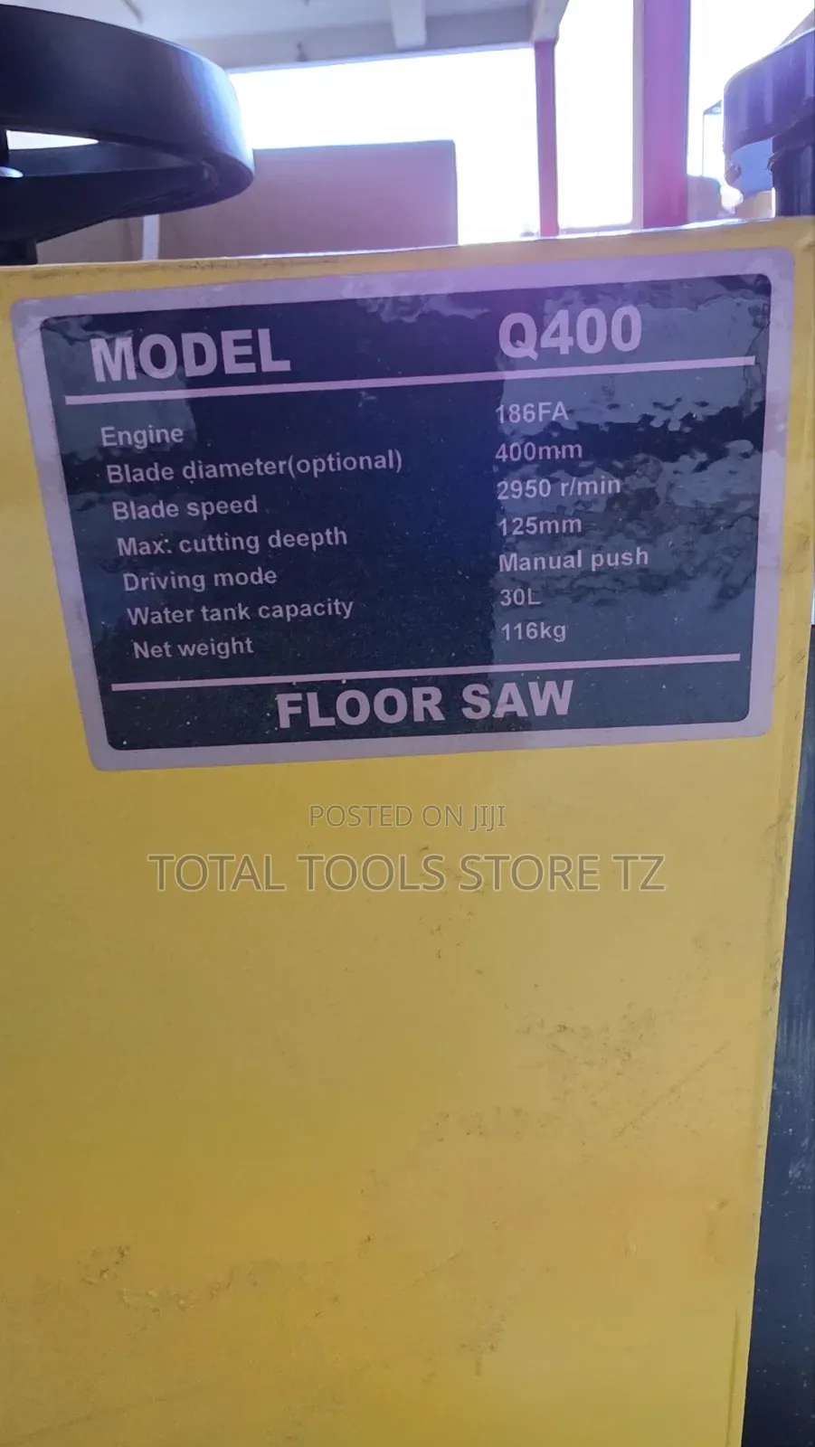 Spark Floor Saw 116KG