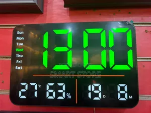 Digital Clock With Remote