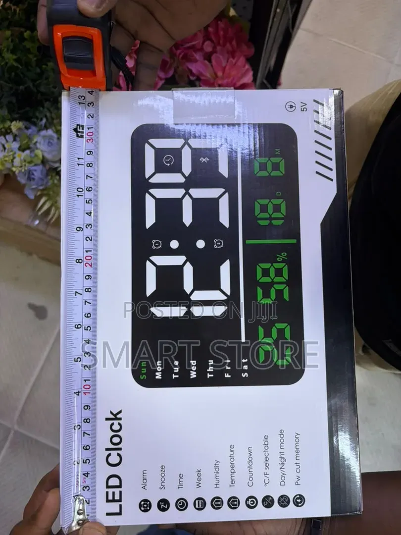 Digital Clock With Remote