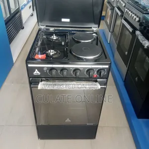 4 Plates Delta Gas and Electric Stove With Oven