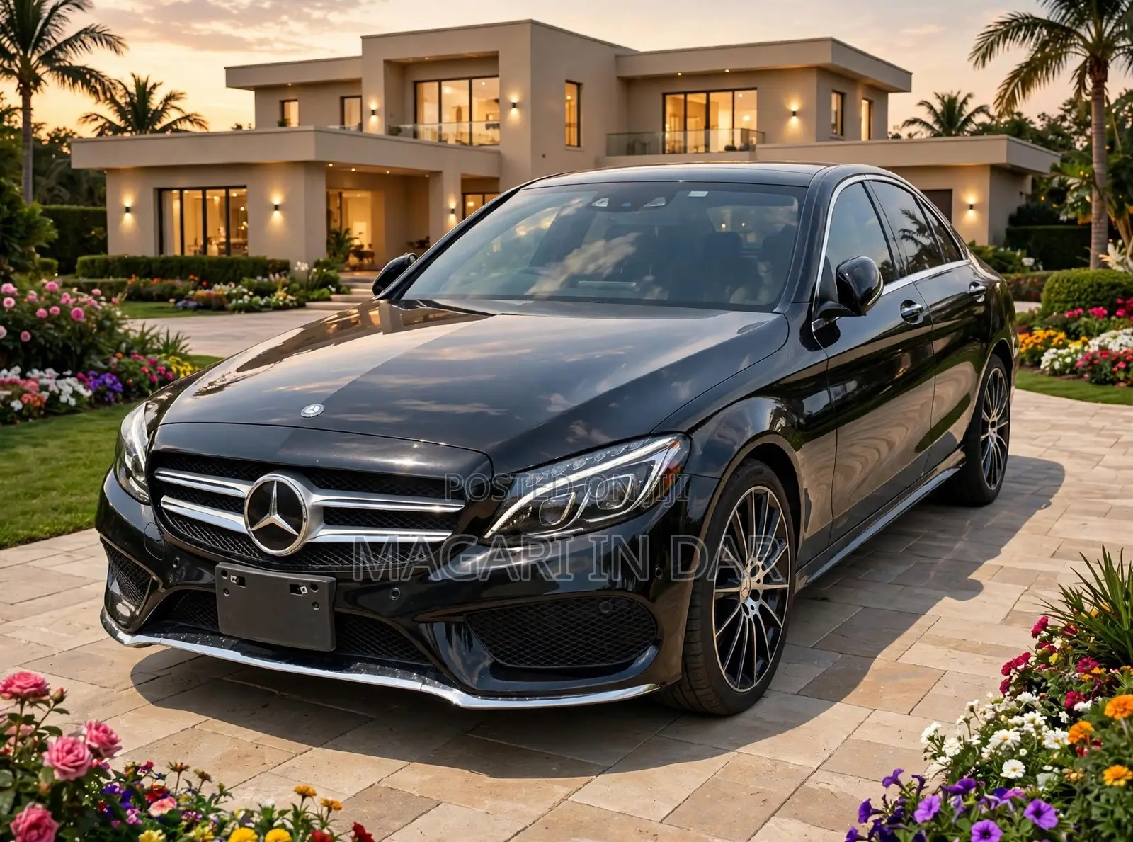 Mercedes-Benz C250 2014 Black
