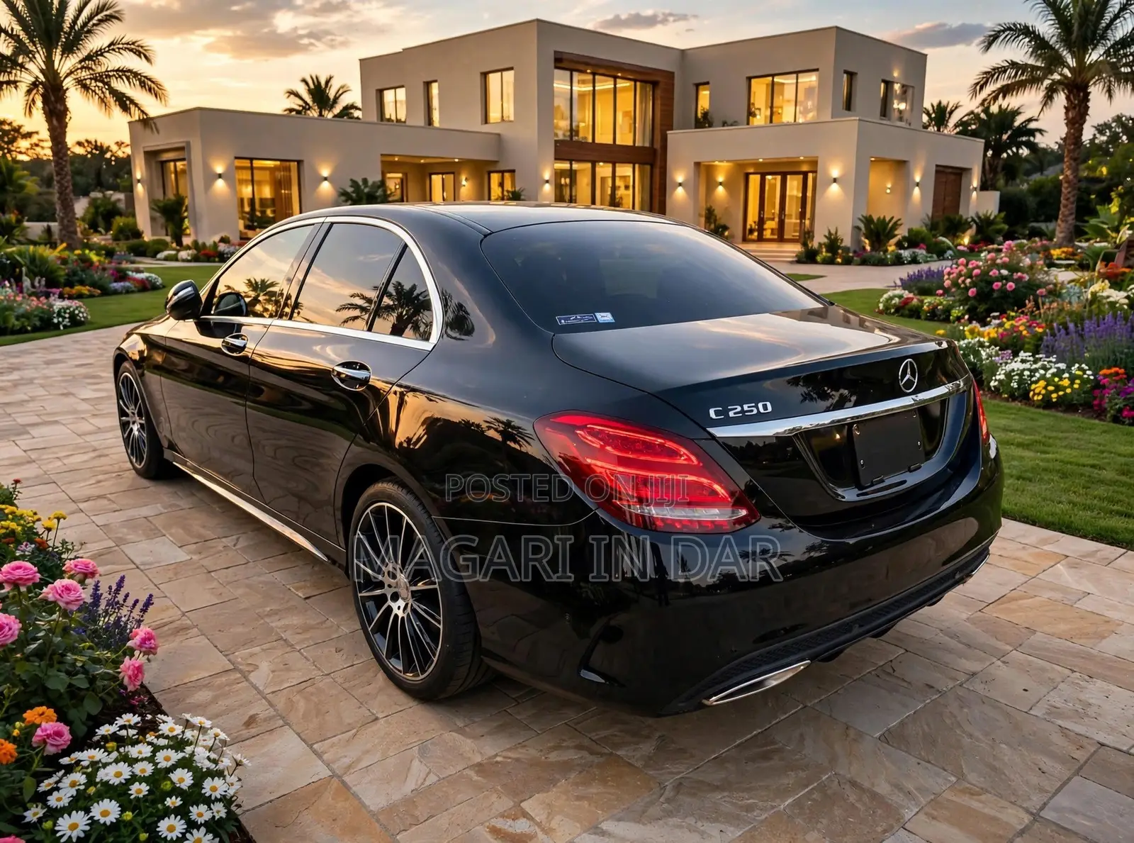 Mercedes-Benz C250 2014 Black