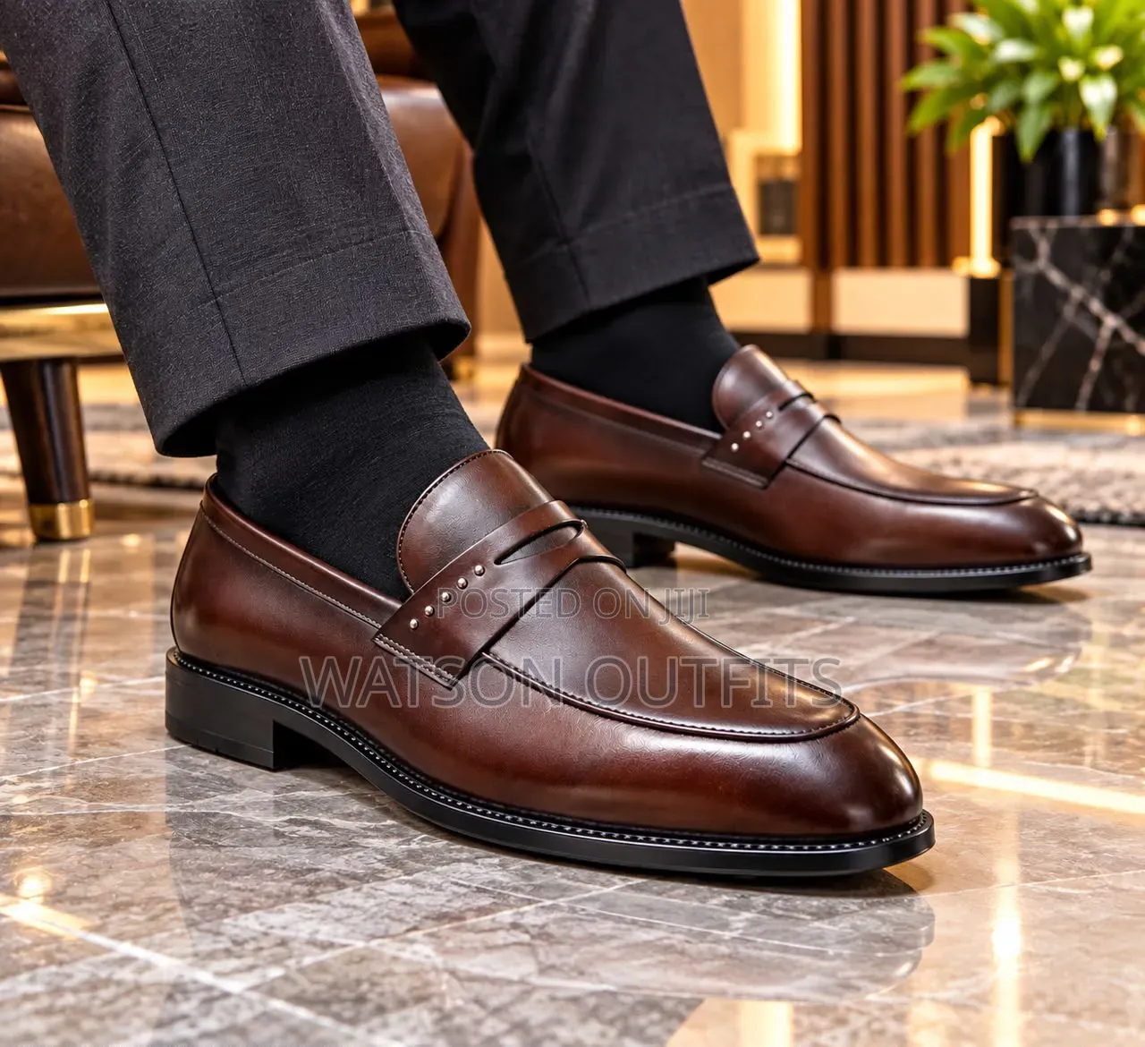 Zara Made in Spain 2 Colours Men's Leather Shoes or Footwears