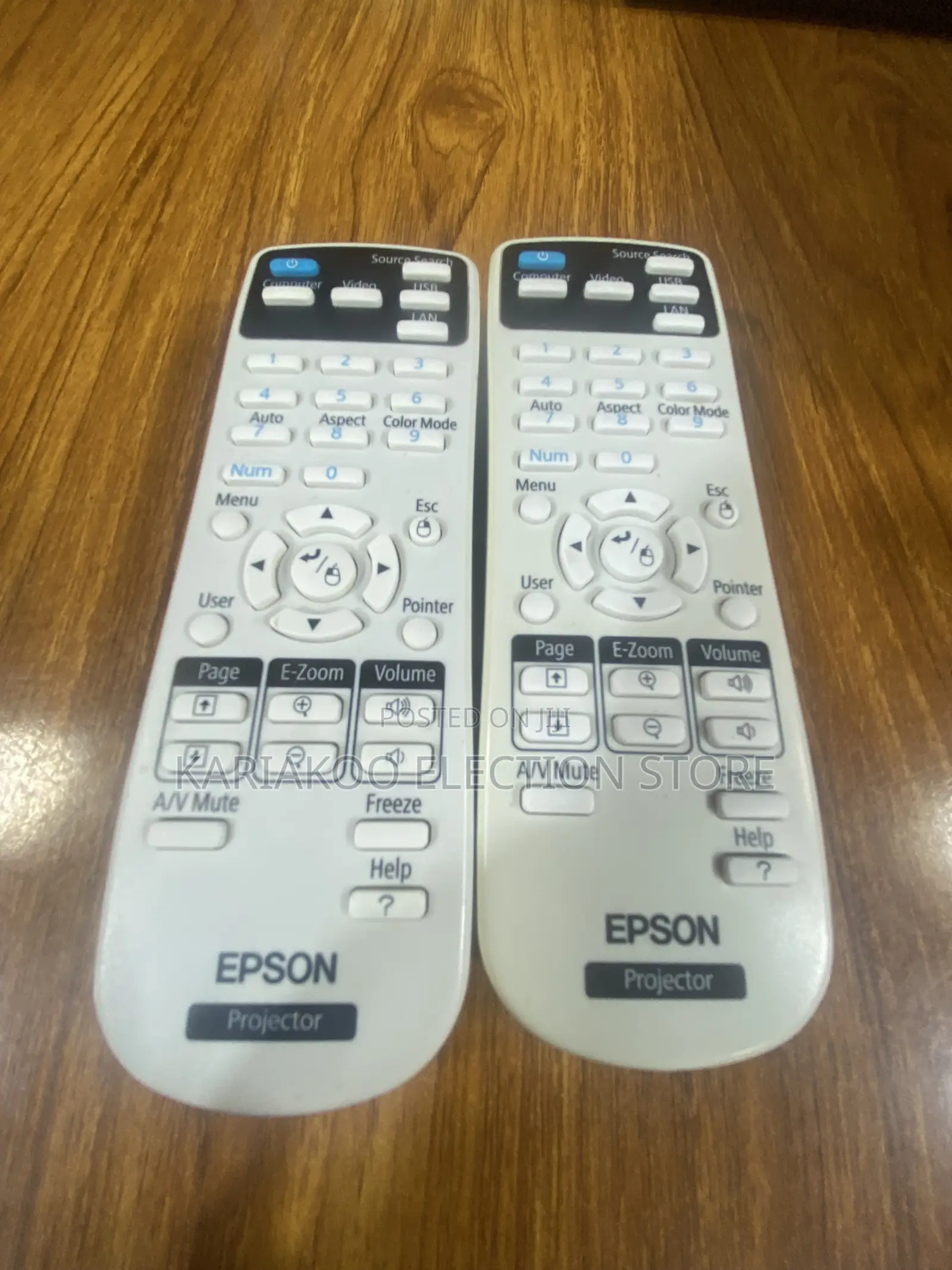 Rimoti Halisi Za Projekta Za Epson