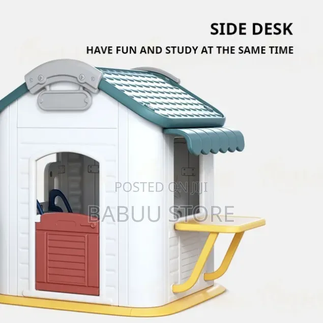 Swing Set Playhouse –