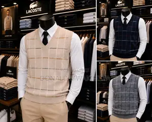 Lacoste Half Sweater Vest - Office Collection 2025