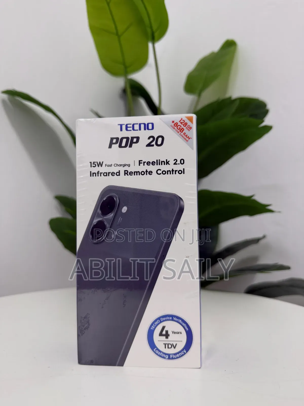 New Tecno Pop 20 128 GB Black