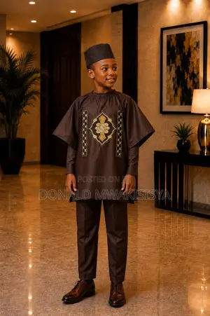 Kids Kaunda Suit - Boss Kid Edition