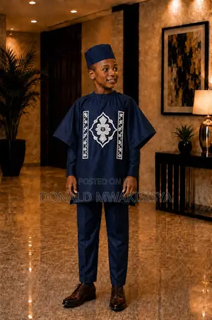 Kids Kaunda Suit - Boss Kid Edition