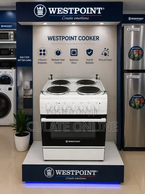 4 Plates Westpoint Electric Stove With Oven