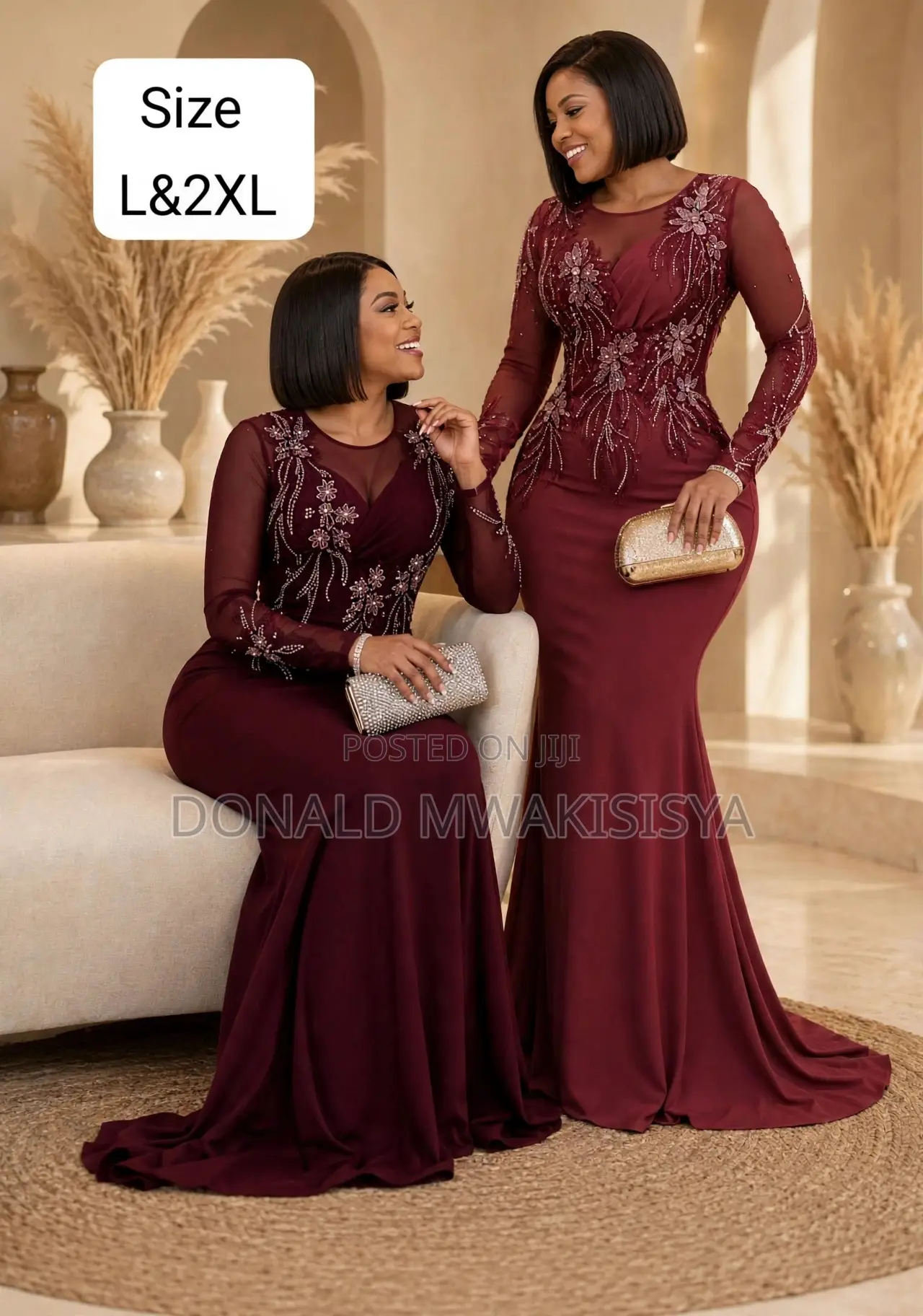 Turkey Mermaid Gown - Luxury Beaded Edition
