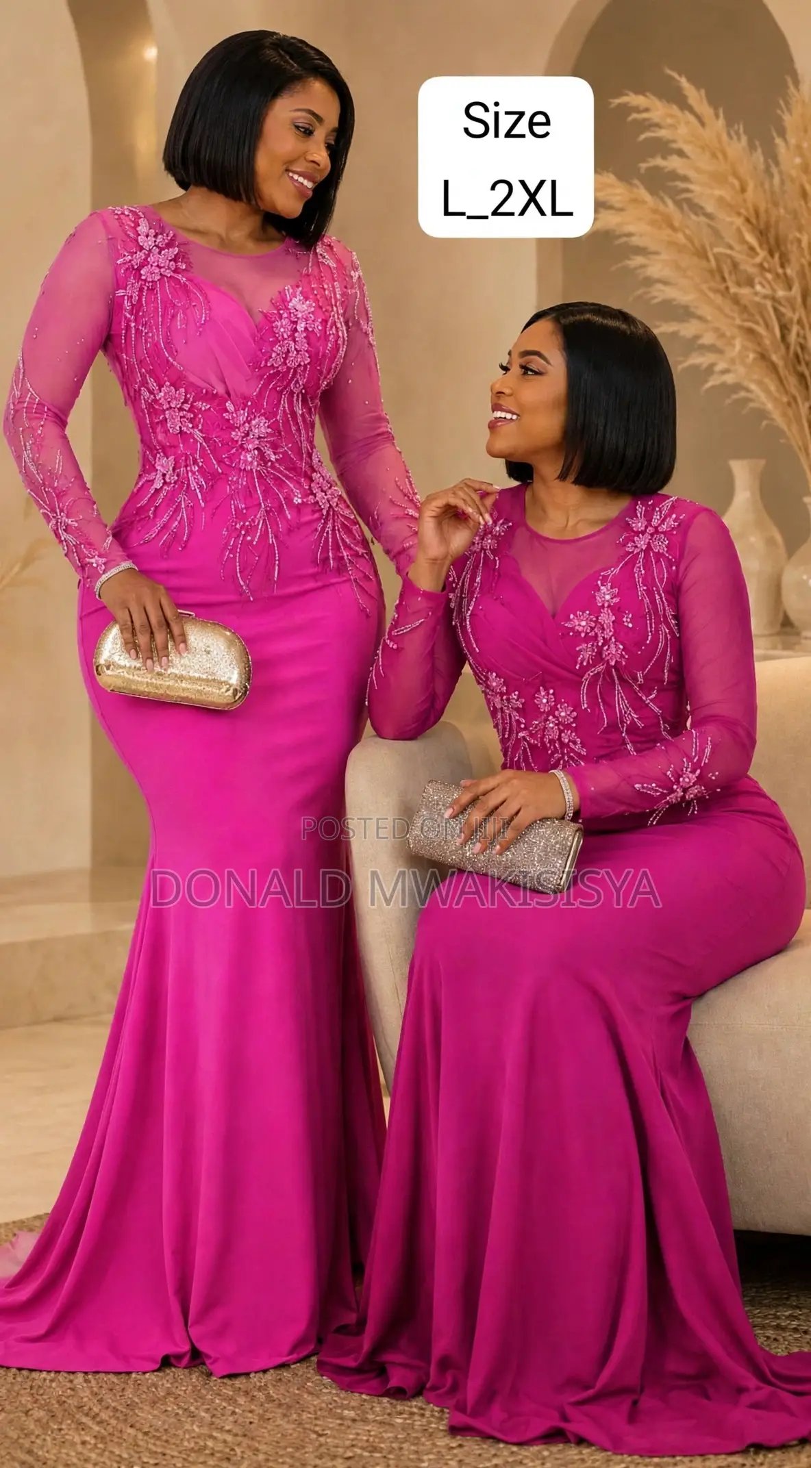 Turkey Mermaid Gown - Luxury Beaded Edition