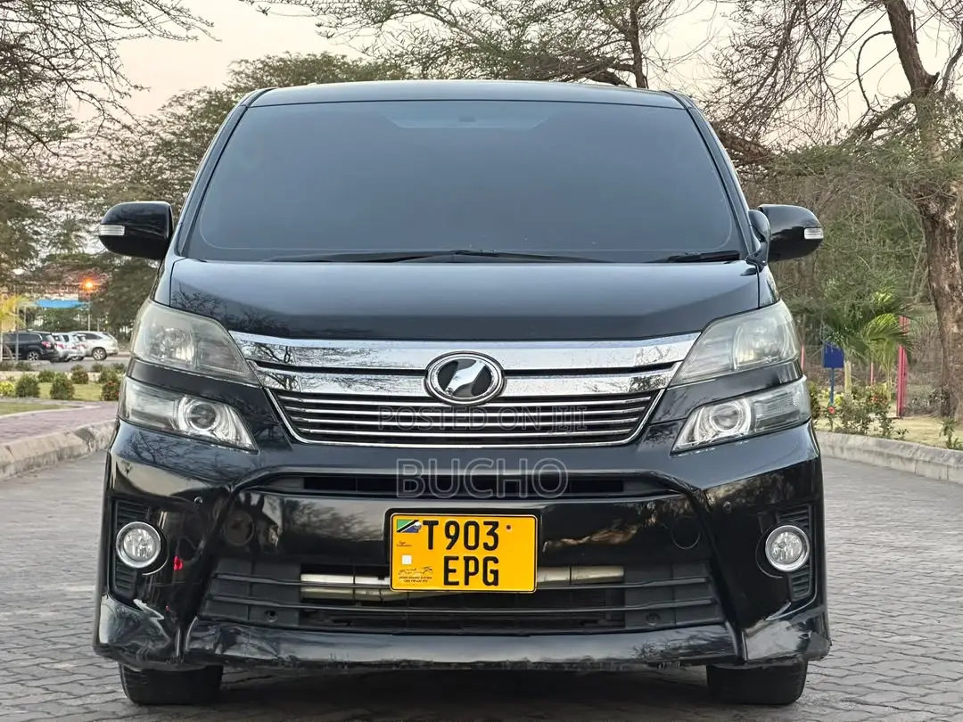 Toyota Vellfire 2012 Black
