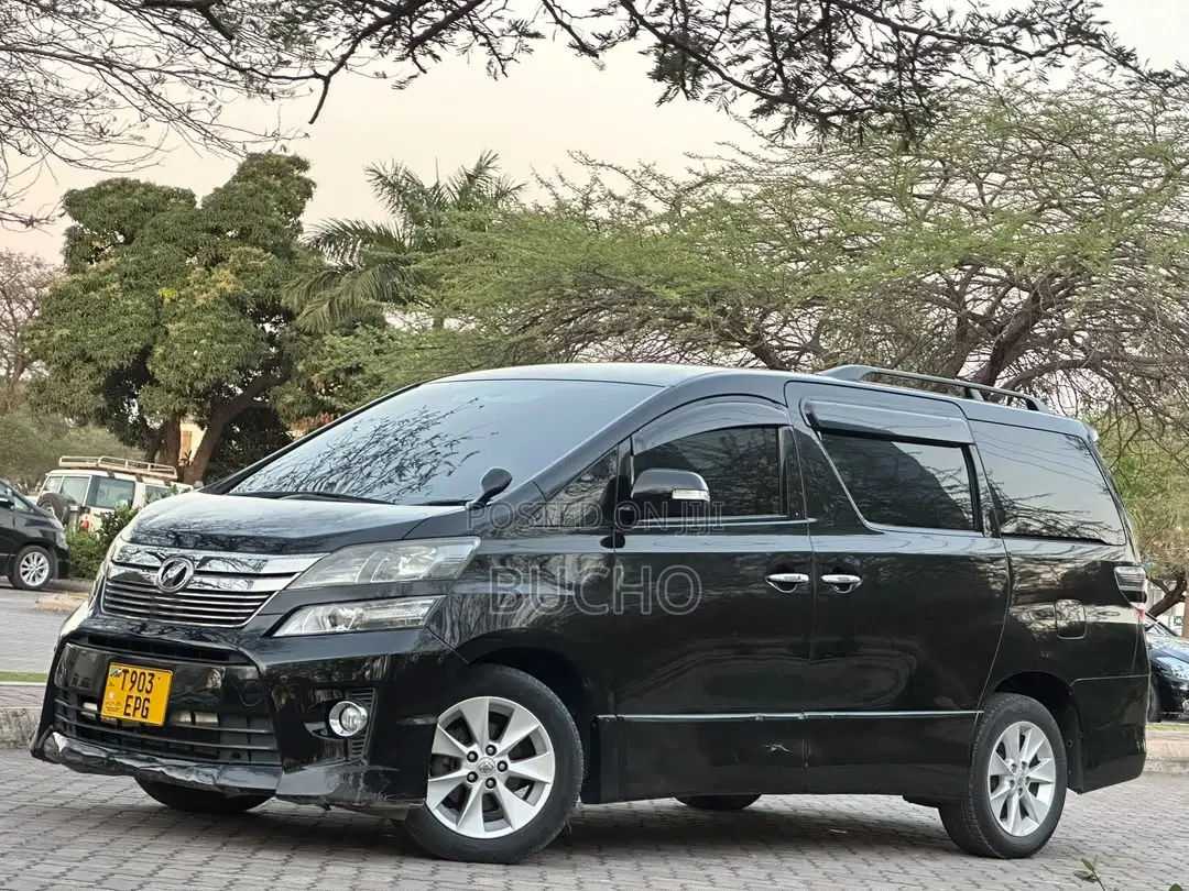 Toyota Vellfire 2012 Black