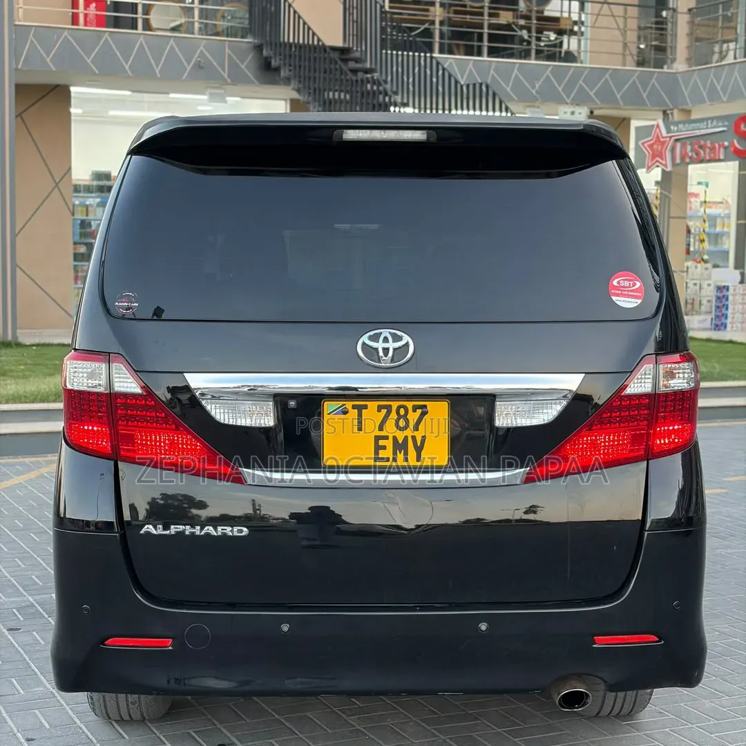 Toyota Alphard 2009 Black