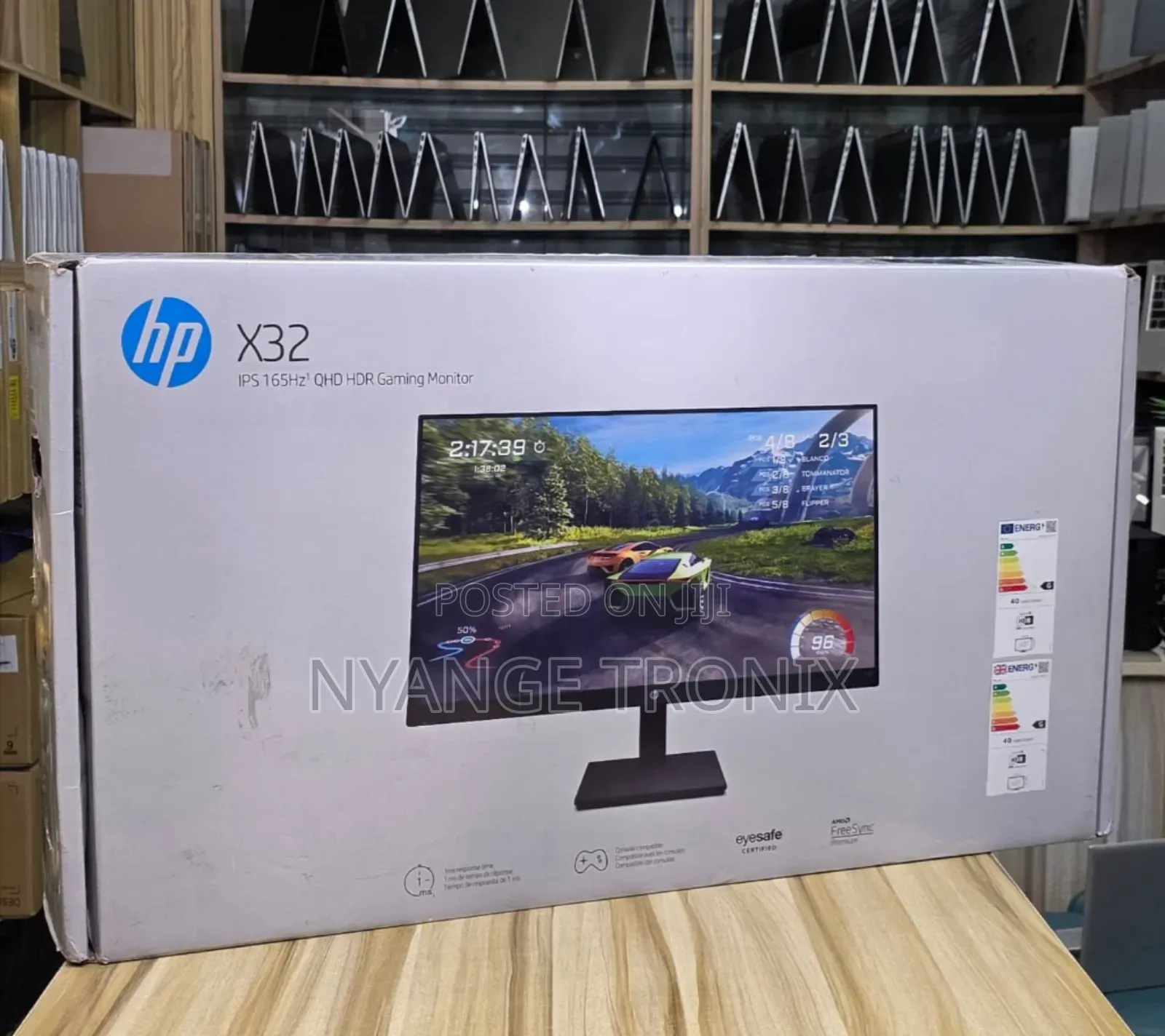 HP X32 QHD Gaming Monitor, 31.5-Inch