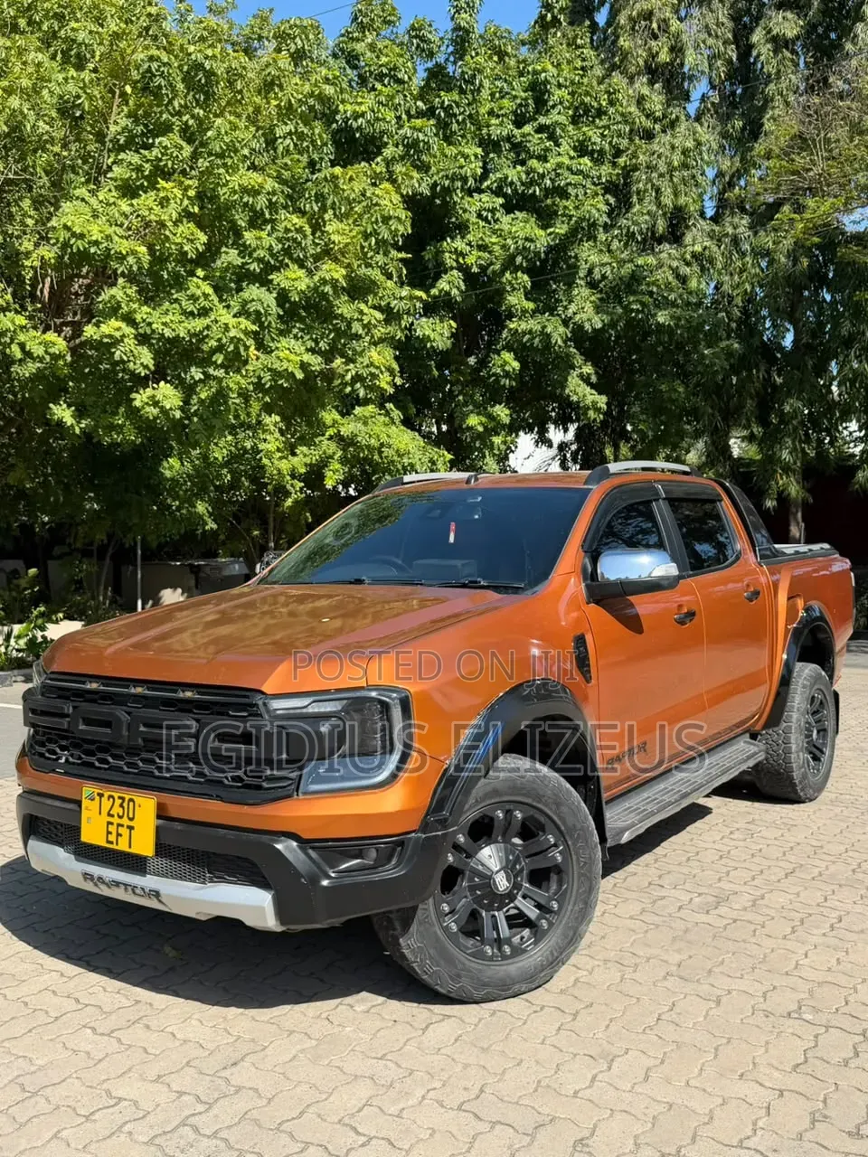 Ford Ranger Wildtrak 2017 Orange