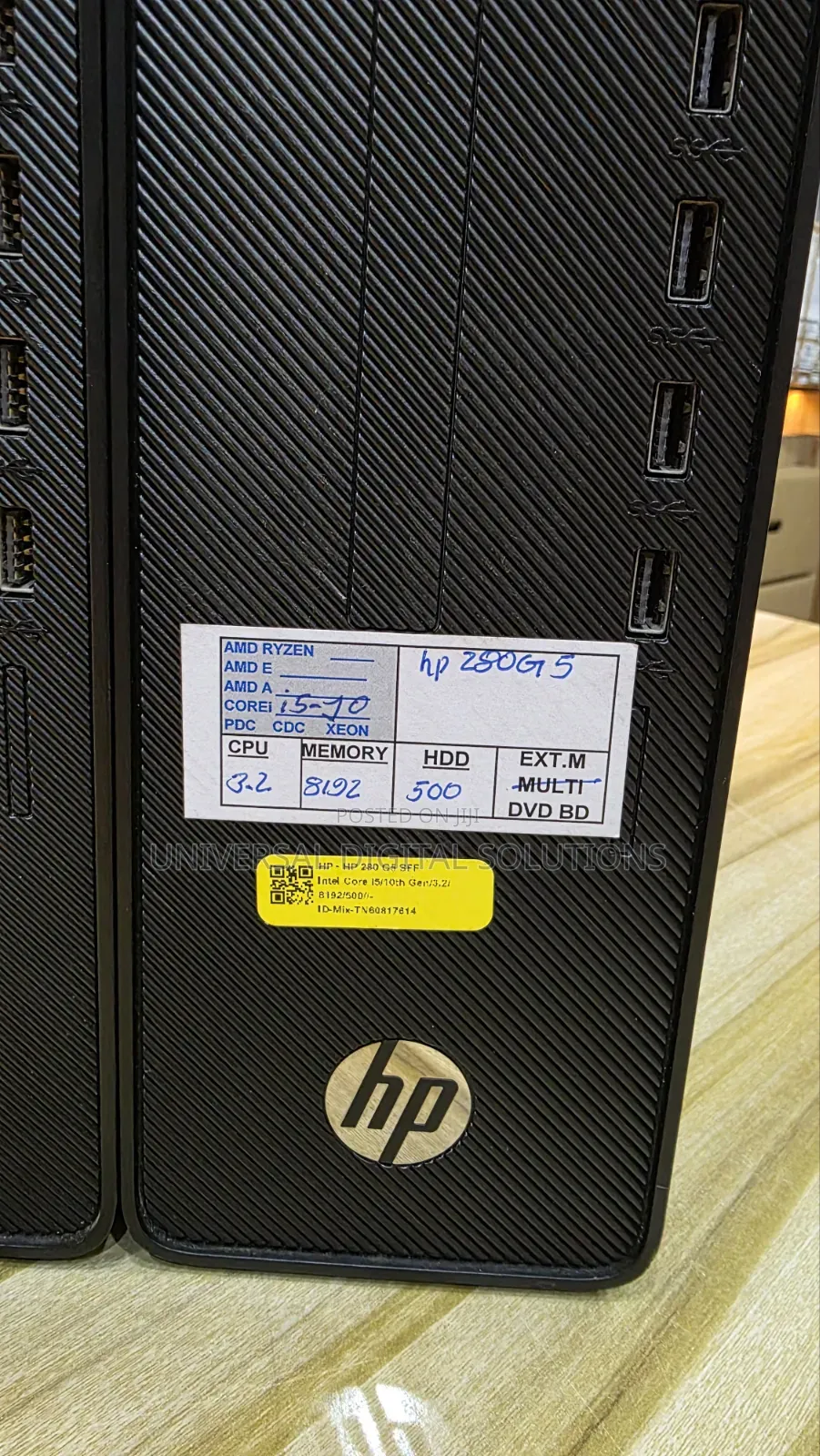 Desktop Computer HP 280 G6 8GB Intel Core i5 HDD 500GB