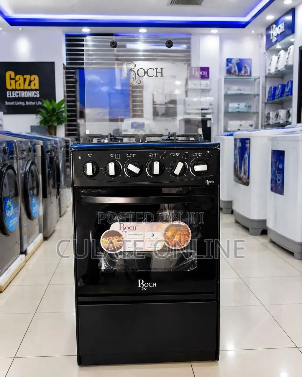 Roch 4 Plates Gas Stove With Oven