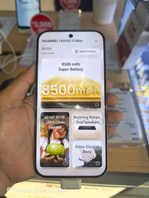 New Huawei nova 15 Max 256 GB Blue
