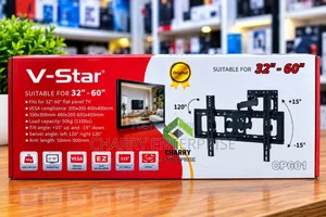 ORIGINAL v Star Full Motion TV wall.Mount Bracket for 32inch to 60inch