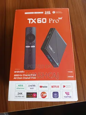 Alloyseed Tx60 Pro Smart Android TV Box.
