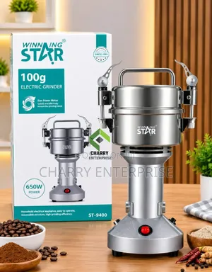 Winning Star Electric Grinder 100g 650W Coffee Dried Spice Grain Herbs