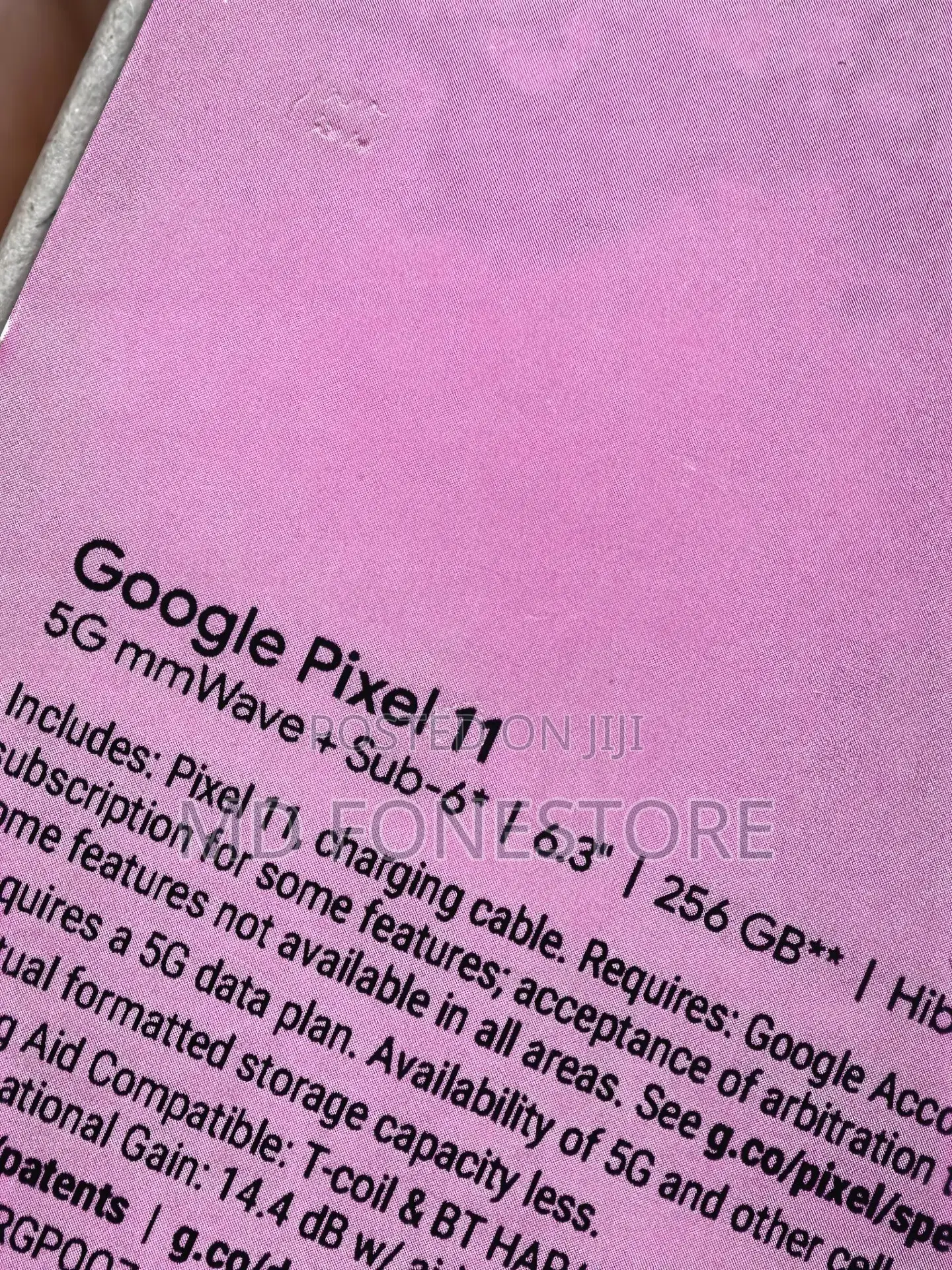 New Google Pixel 11 256 GB Pink