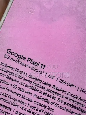 New Google Pixel 11 256 GB Pink