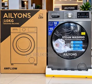 *Ailyons Washing Machine Front Load Wash Spin 10Kg