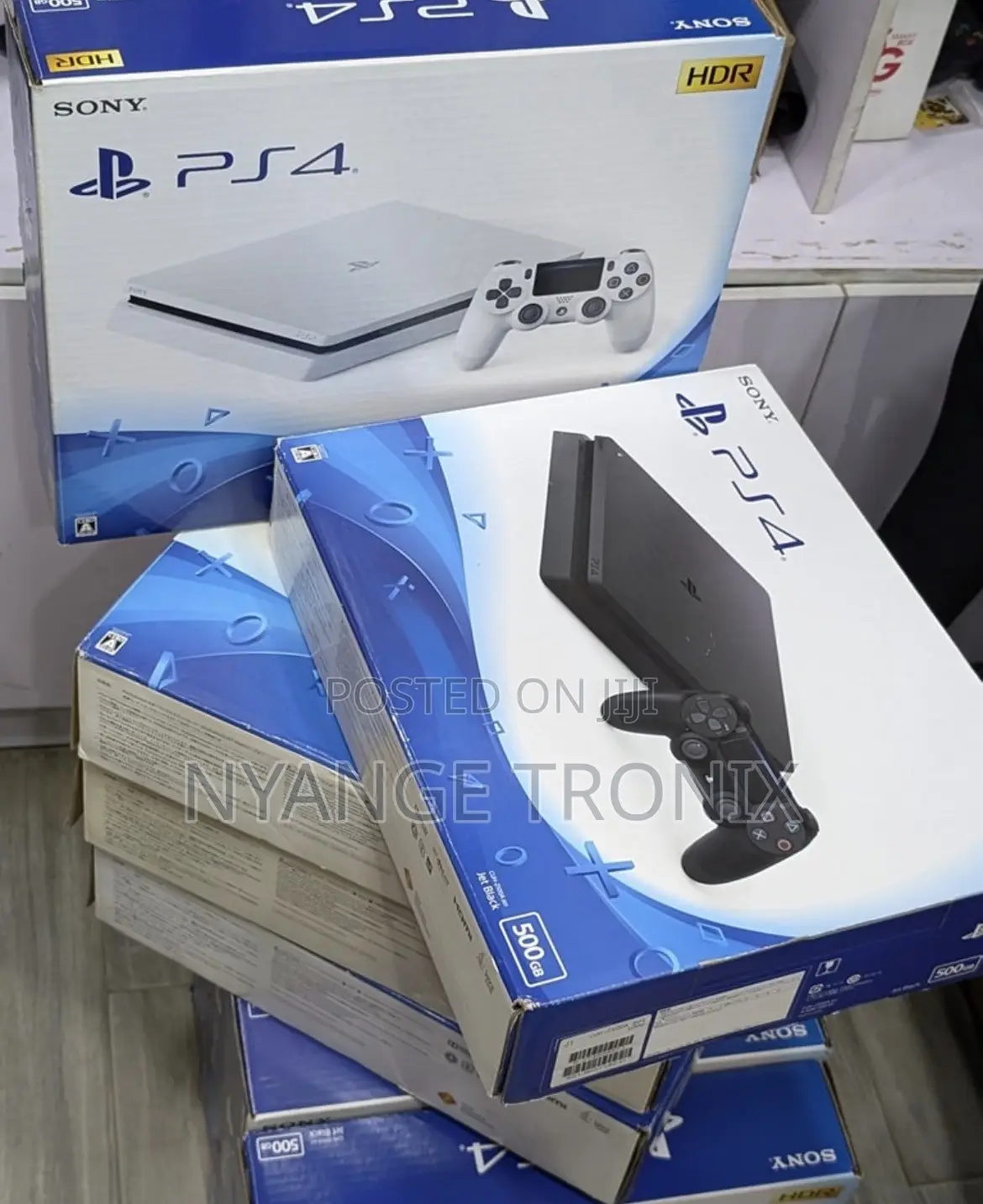 Ps4 Slim With 10 Games Single Gamepad