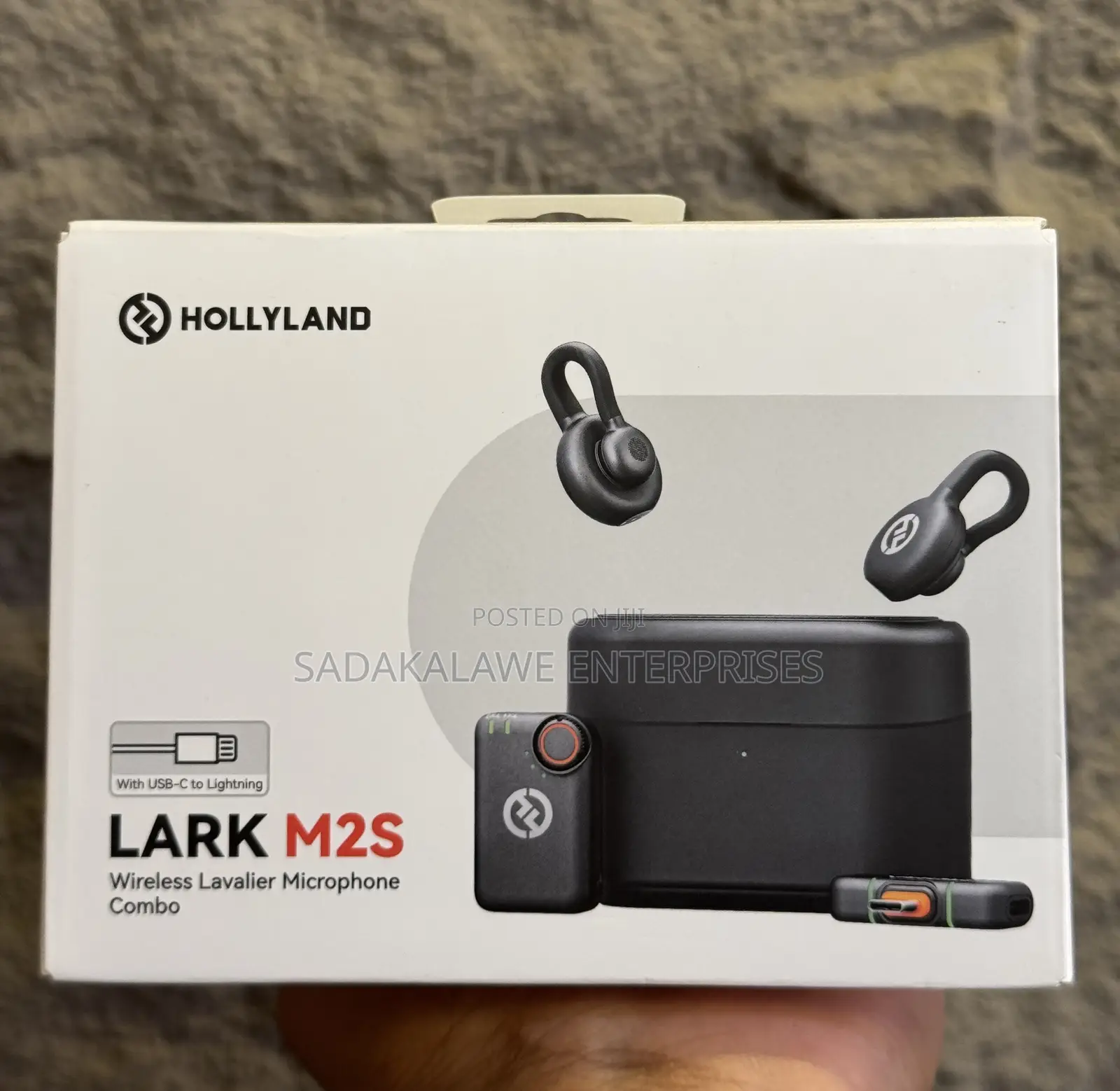 Hollyland Lark M2S Wireless Lavalier Microphone Combo