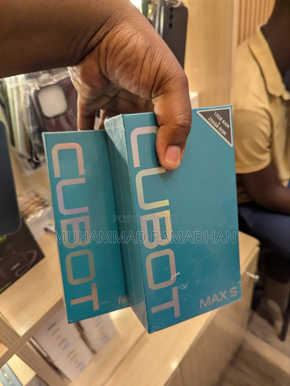 New Cubot Max 5 256 GB Black