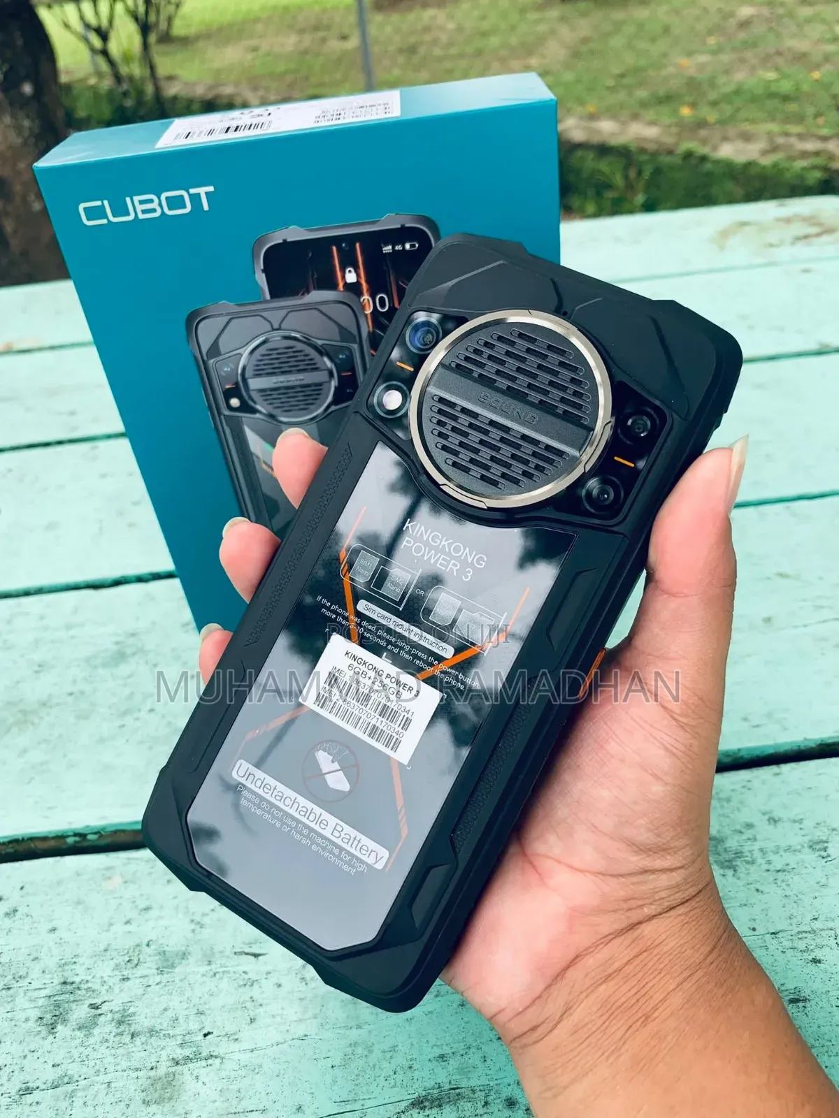 New Cubot KingKong Power 3 256 GB Black