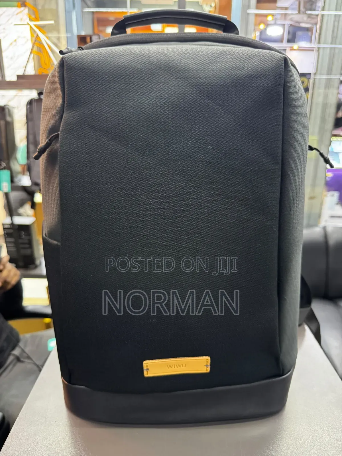 Black WiWU Elite Backpack