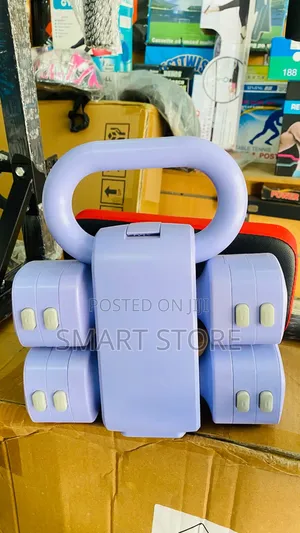 Adjustable Dumbbell Kettlebell Set – Quick-Change Free Weight Set